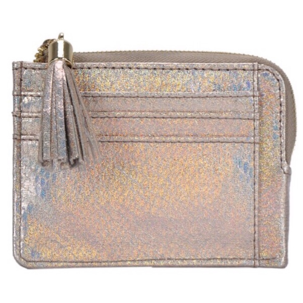 Vegan Leather Hologram Wallet